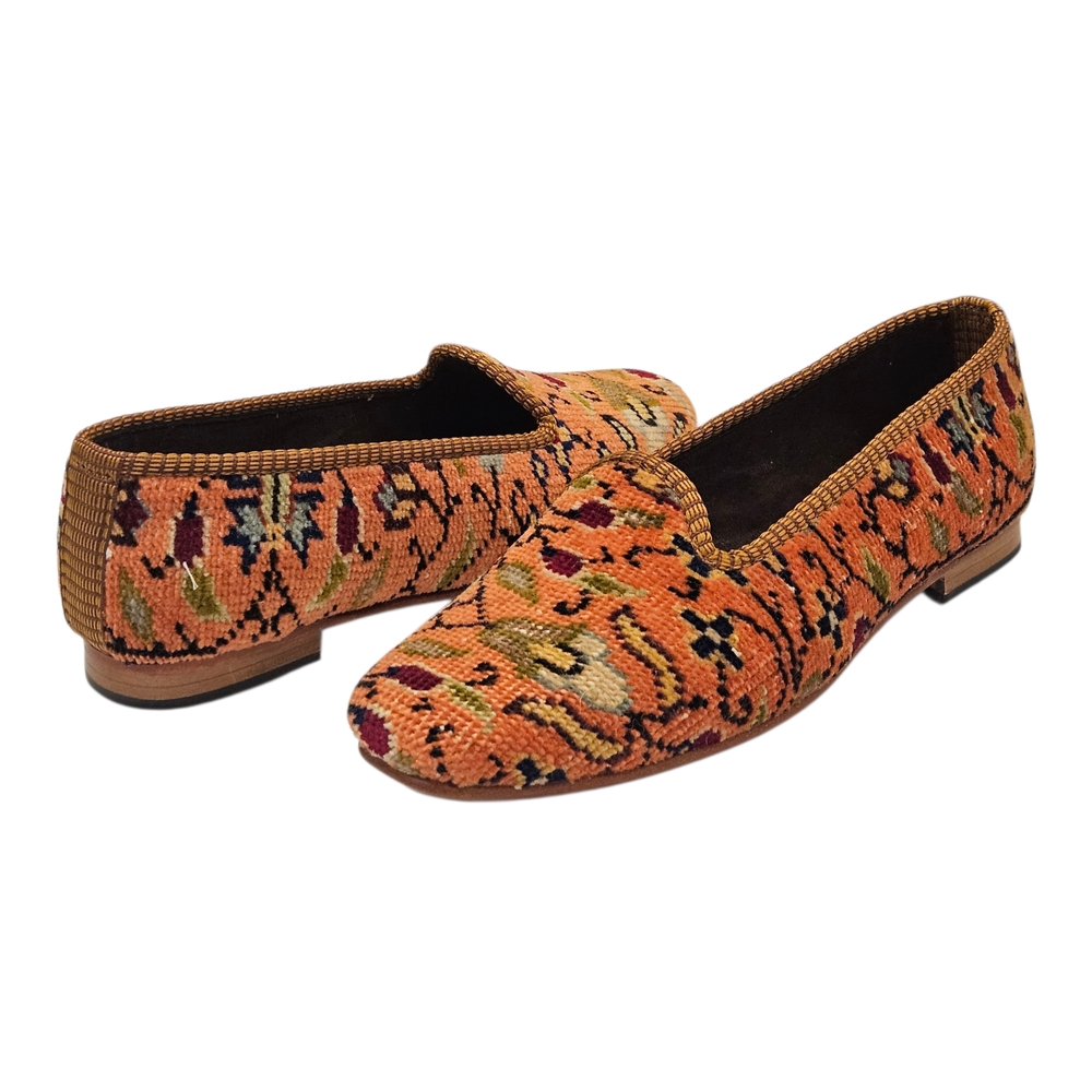 New - Artemis Design Co. - Patterned Carpet Loafers - Size 10 - Picture 2 of 16